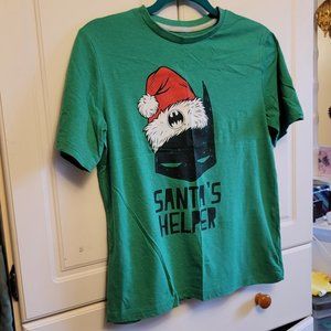 🎄🌟2 for $20!🌟  Batman Santa's Helper Graphic T Shirt